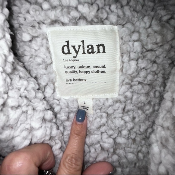 Dylan Gray Sherpa Vest for Layering Size large - Picture 2 of 3